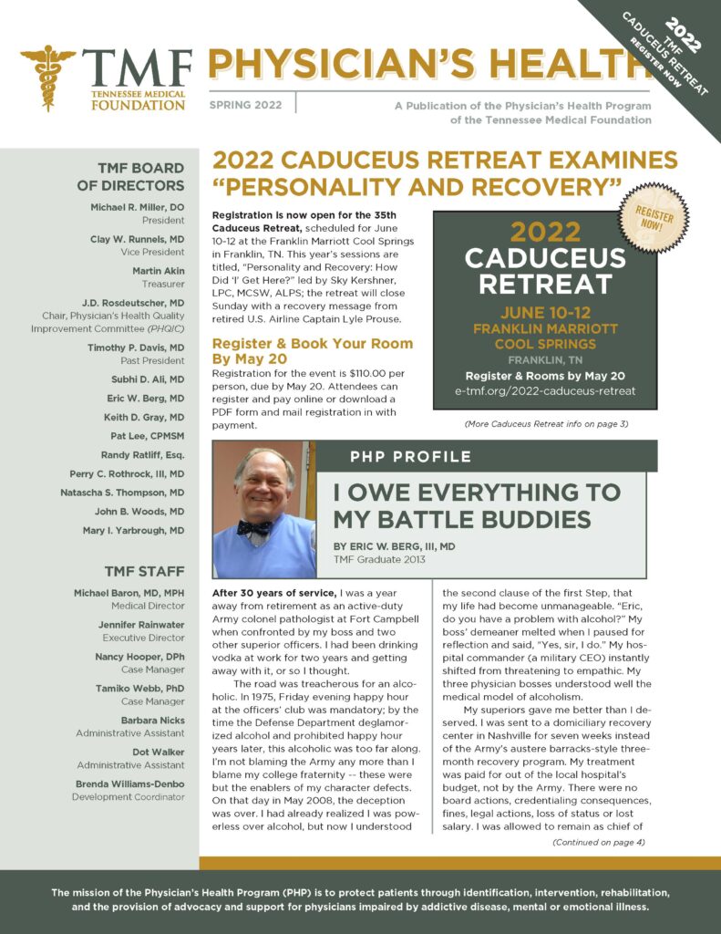 Publications Tennessee Medical Foundation